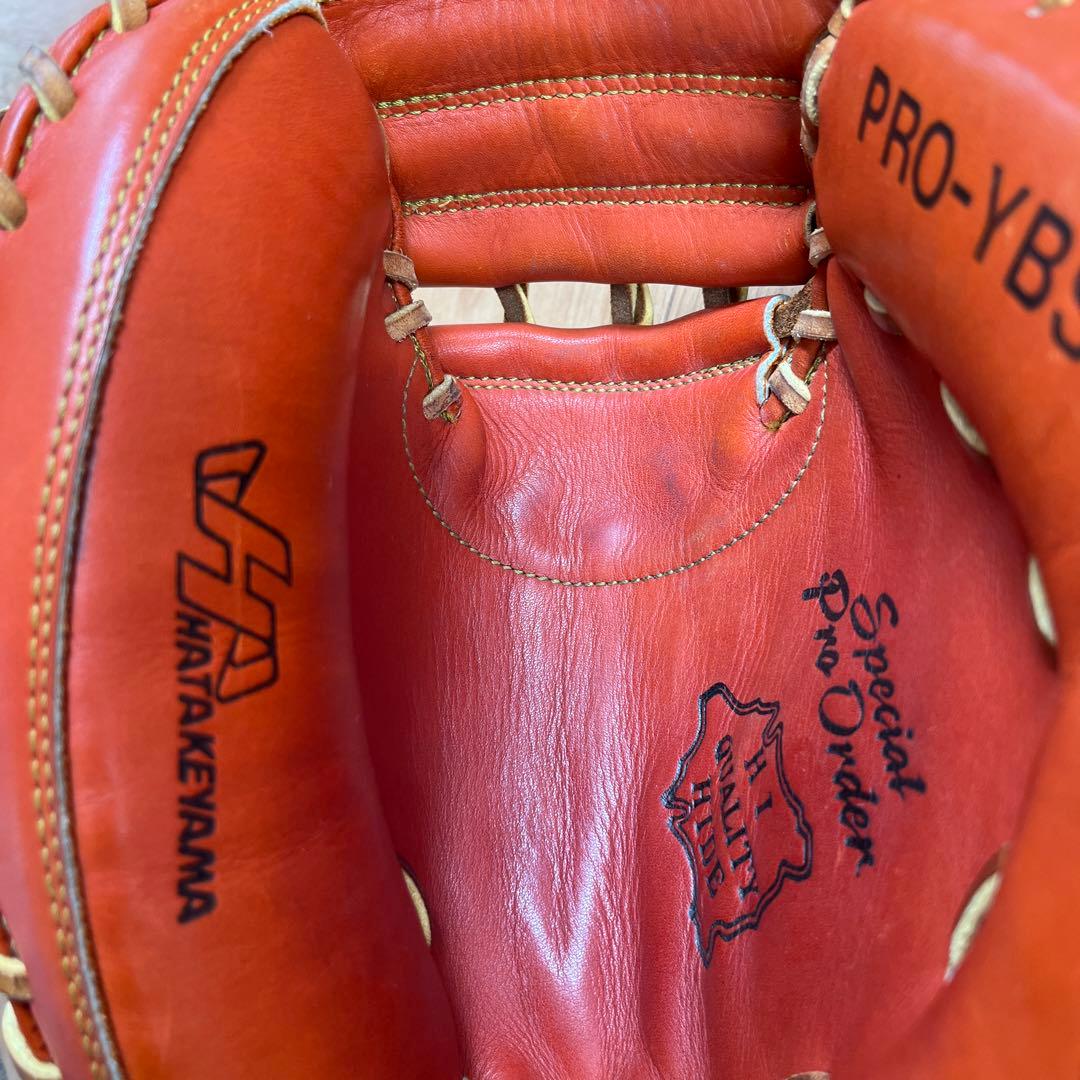 横浜ベイスターズ 谷繁 野球 グローブ グラブ キャッチャーミット ハタケヤマ