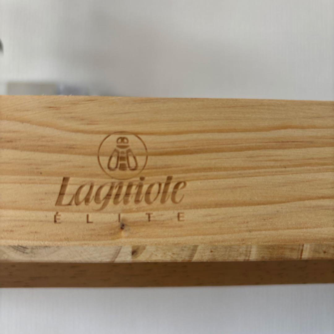 Laguiole elite カトラリーセット 18本入り　ブラック 刻印入