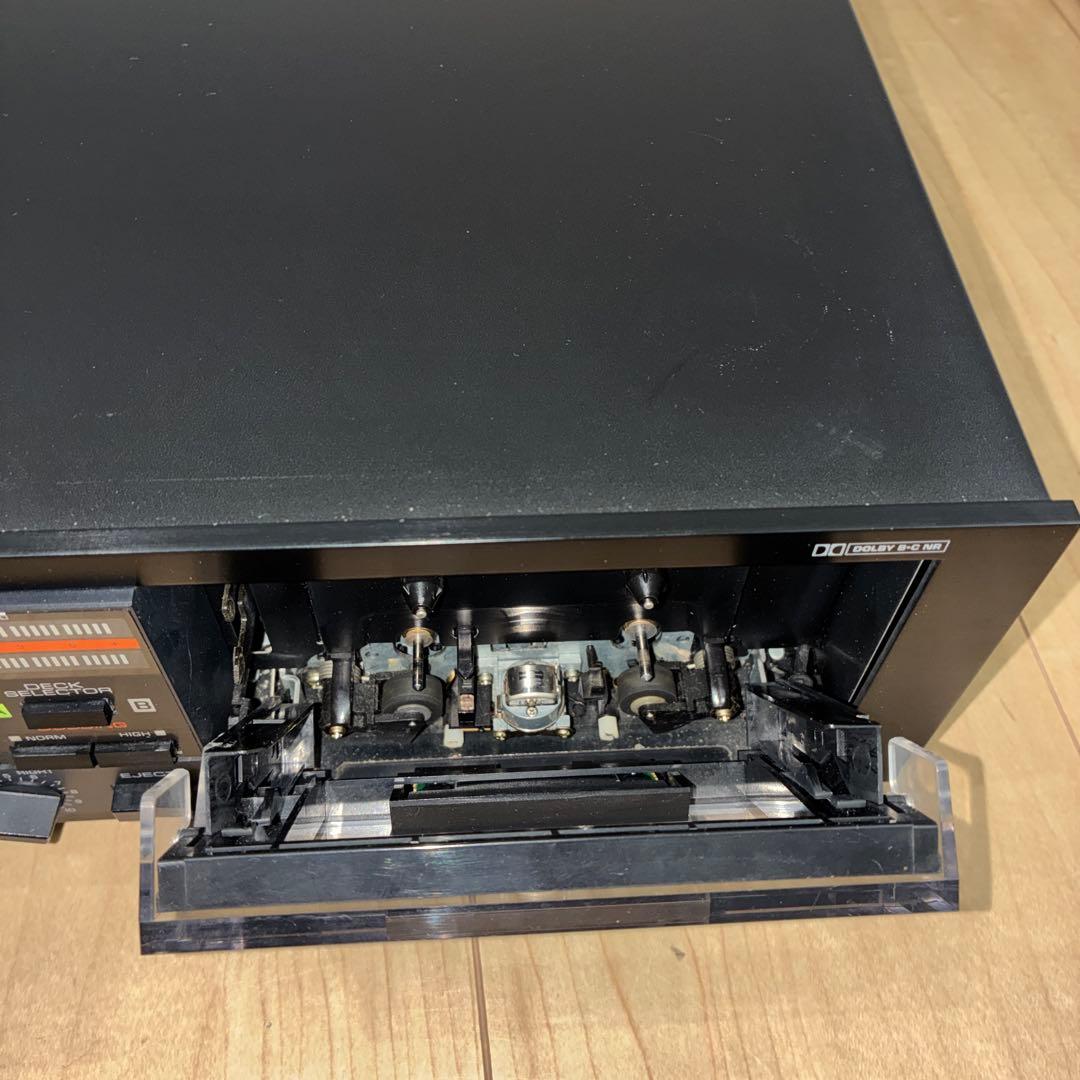 希少・動作品　ヤマハカセットデッキKX-W500　ダブルリバースカセットデッキ