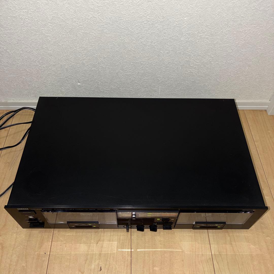 希少・動作品　ヤマハカセットデッキKX-W500　ダブルリバースカセットデッキ