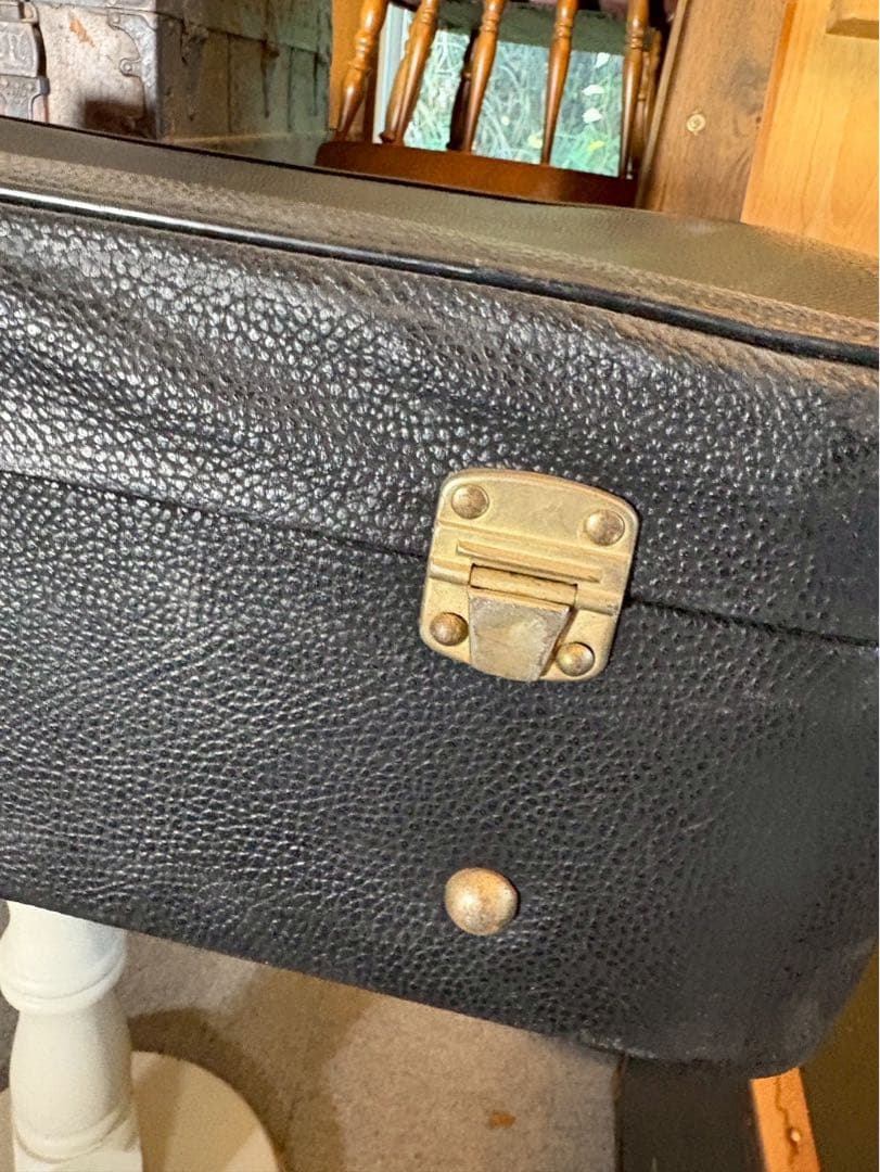 1950–60s ヴィンテージスーツケース 大型 希少ステッカー付