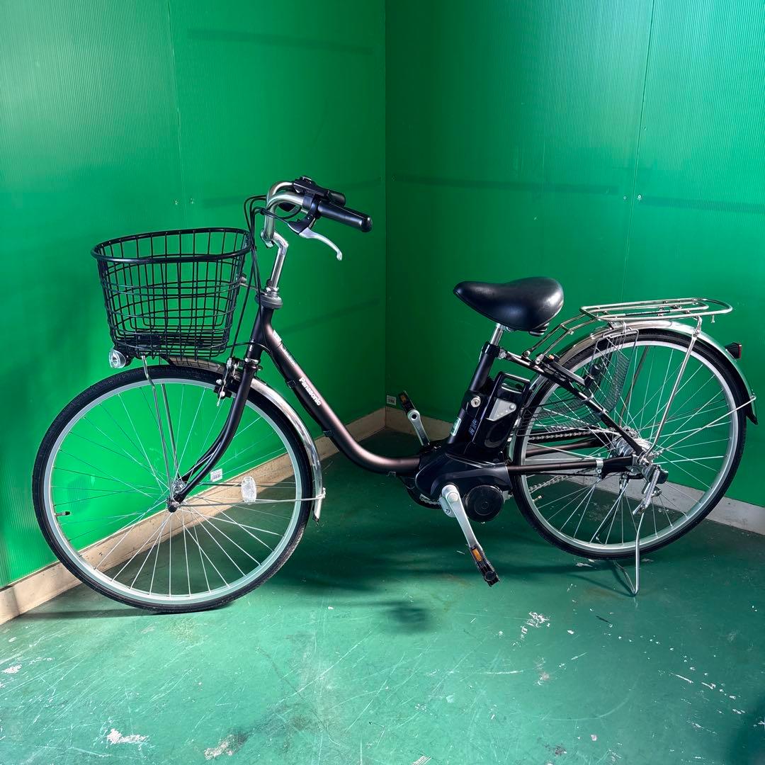 極美品 Panasonic 電動アシスト自転車 26インチ