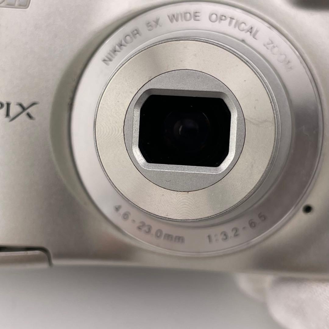 乾電池式/実写美⭕️【動作確認済】Nikon COOLPIX L30 シルバー
