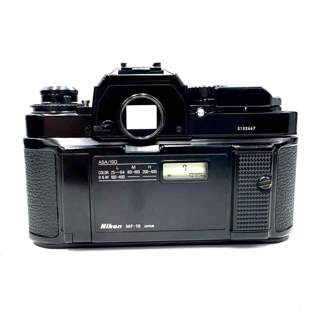 美品 NIKON FA ブラック ニコン 一眼レフ