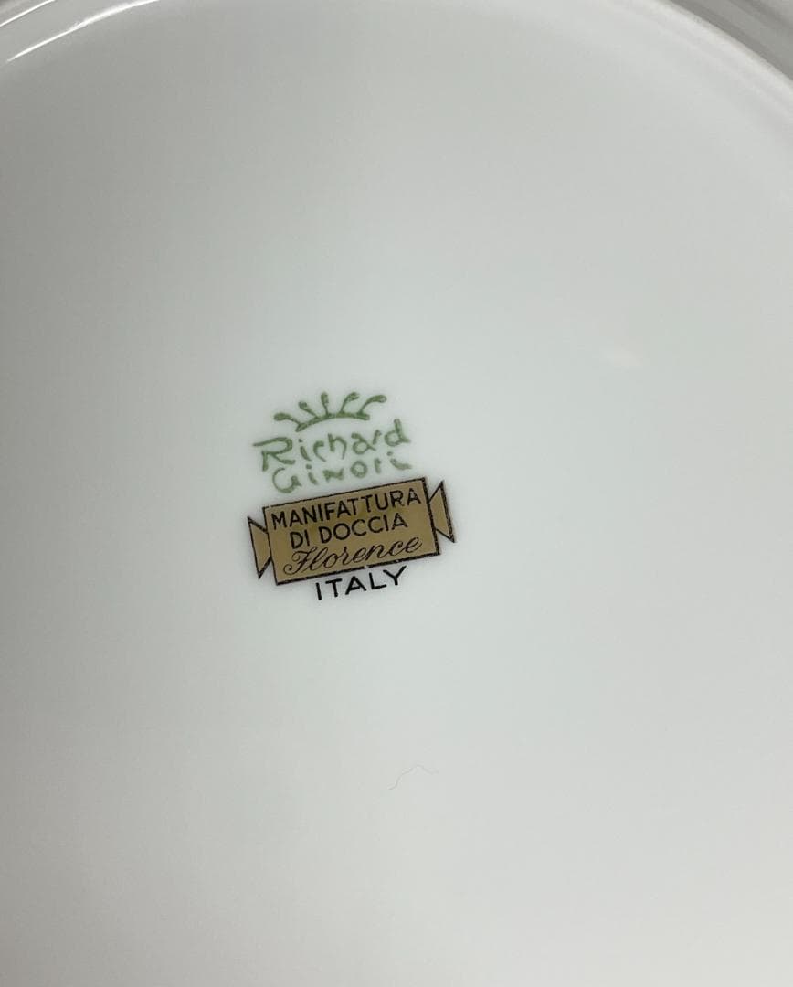 リチャードジノリ　イタリアンフルーツ　プレート24.5㎝×5セット（美品）