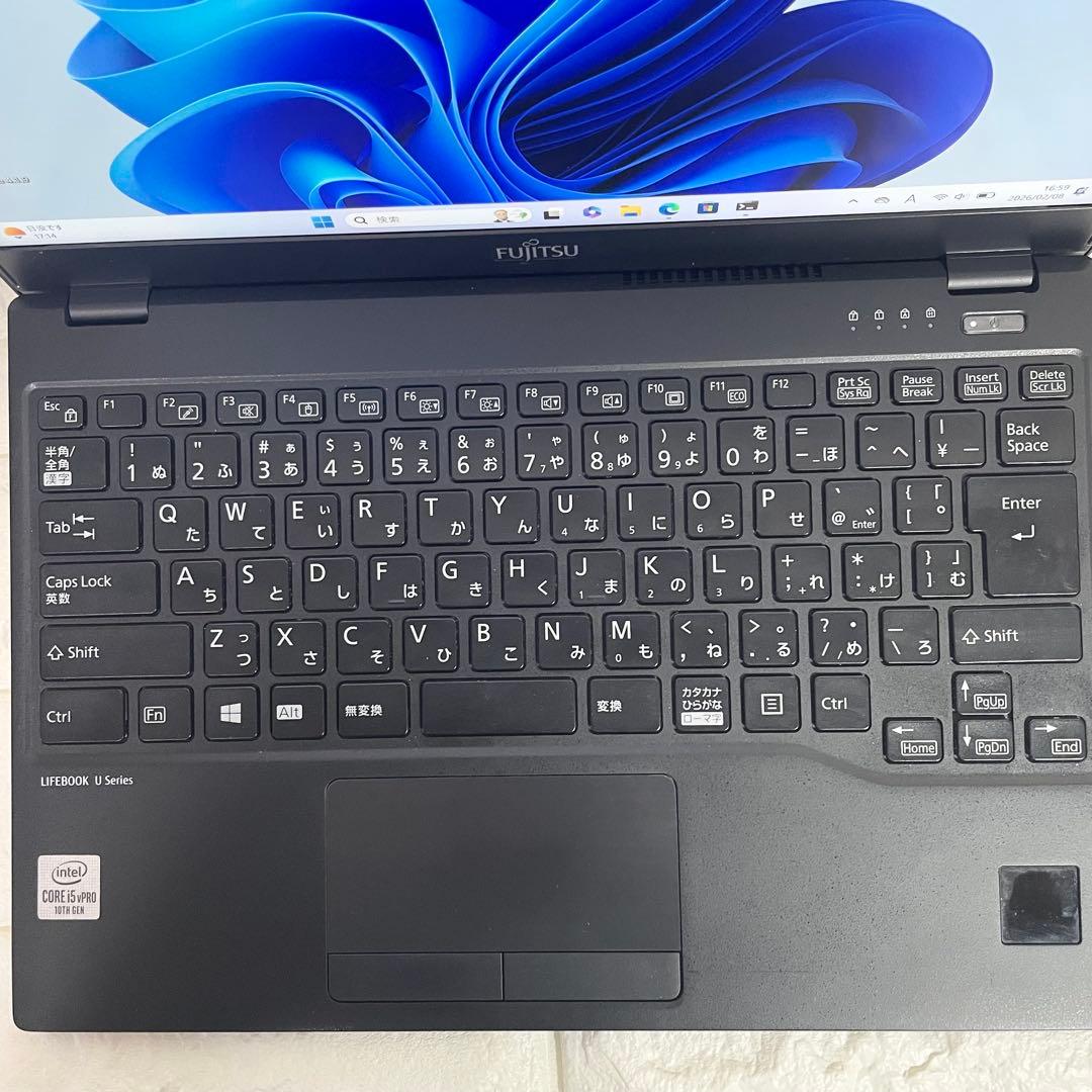 【799g超軽量】富士通U9310｜i5第10世代｜即使用OK