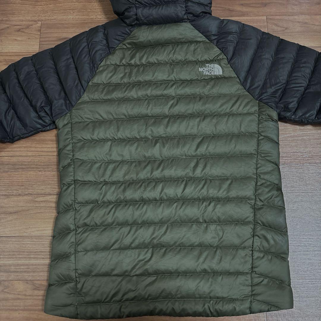 THE NORTH FACE ダウン　ダウンジャケット　カーキ　800フィル