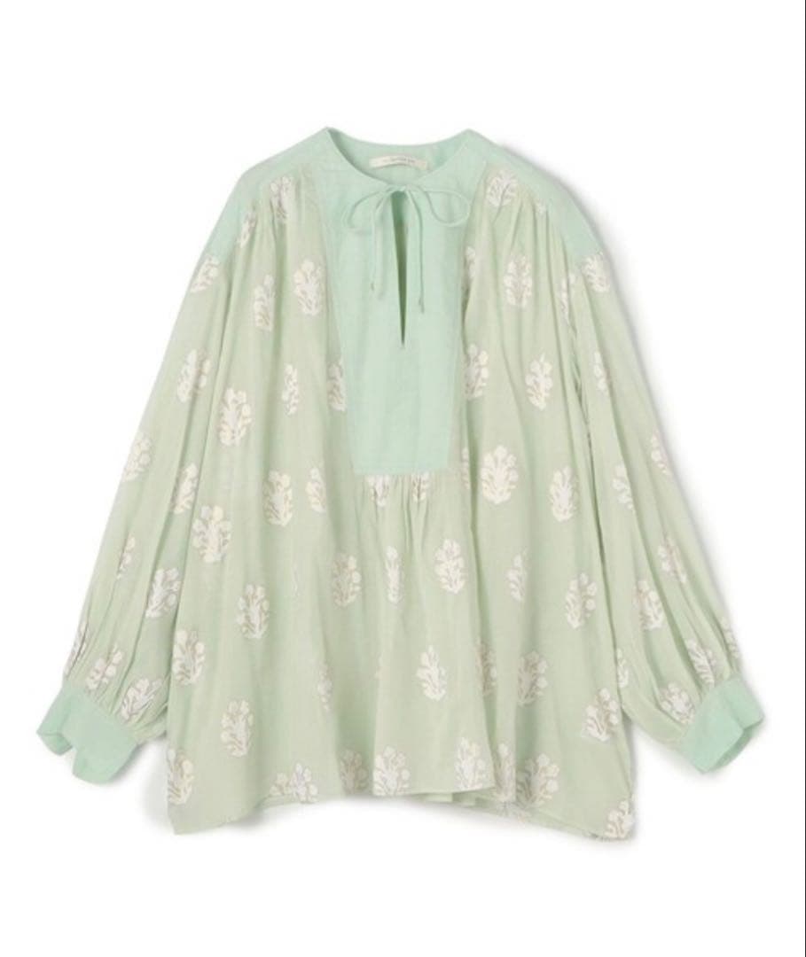 neQuittezpas ヌキテパCOTTON VOILE SEDUM ブラウス