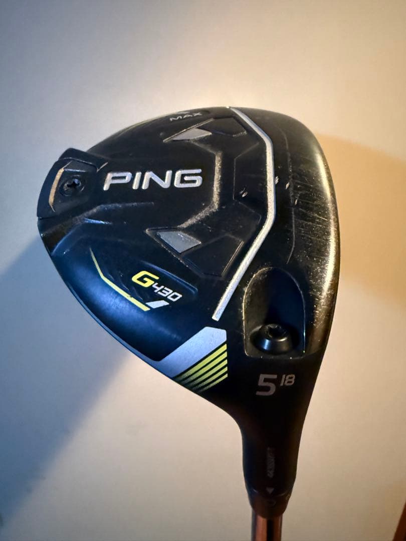 PING G430 ドライバー　フェアウェイウッド5W ユーティリティ4U