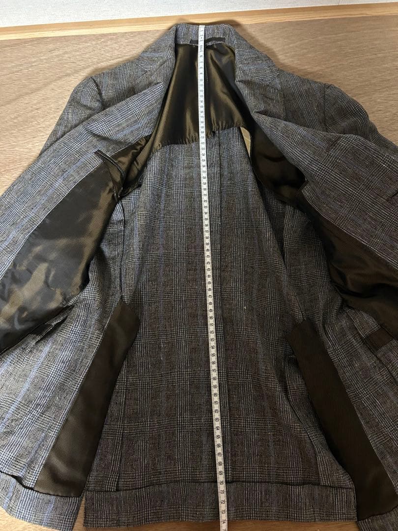 Stile Latino チェック柄 ジャケット 44