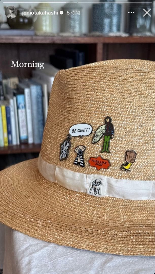 新品 undercover ピンバッチ bequiet アンダーカバー