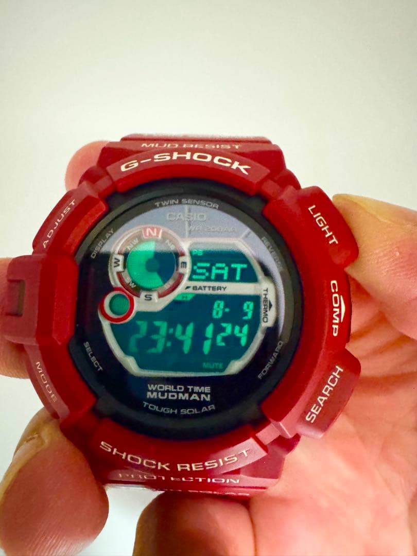 G-shock RESCUE RED マッドマン GW-9300RD-4JF