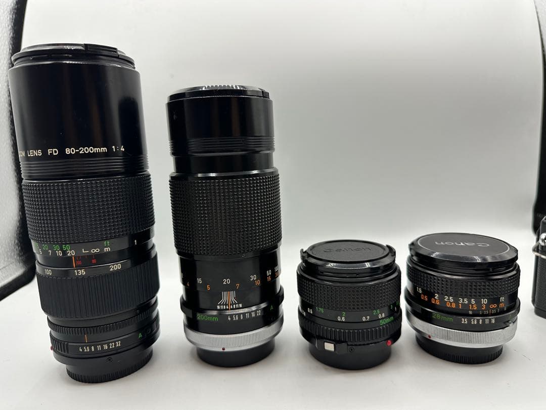 Canon フィルム一眼レフカメラ『EF』『A-1』セット/美品