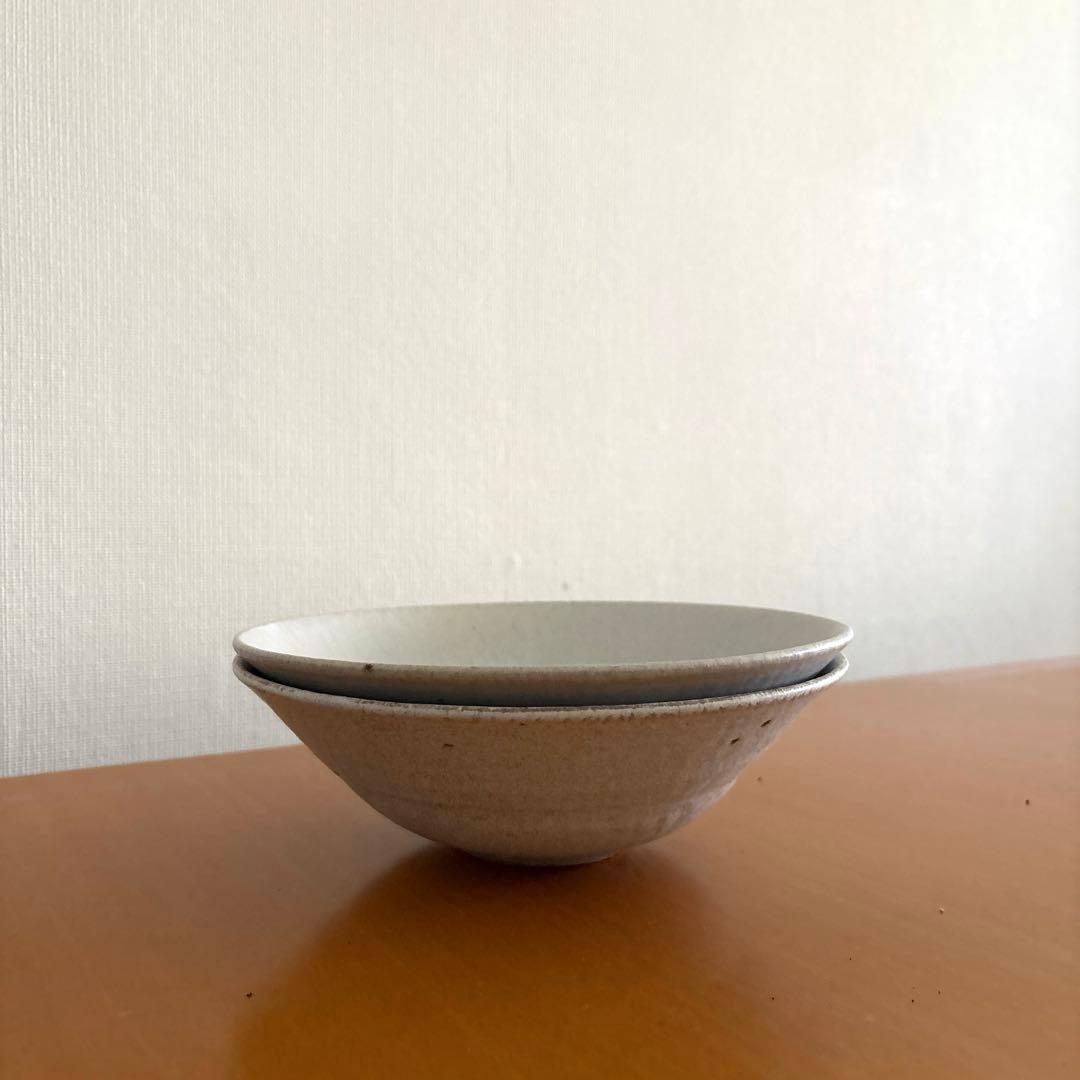 【未使用】清岡幸道さん リムボウル リム鉢　2枚セット　約20cm