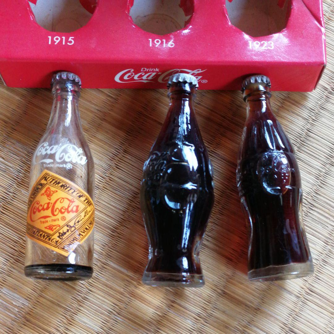 Coca-Cola 　1894年から1923年のミニチュアボトル