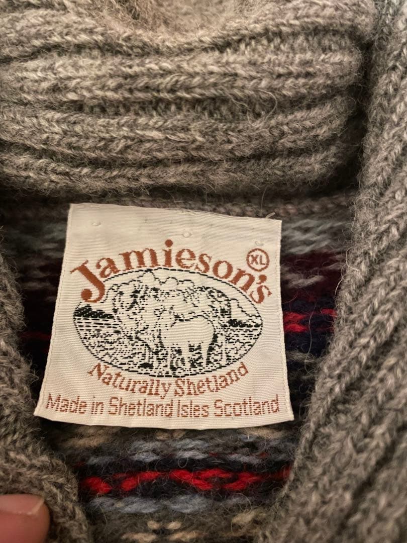 XLサイズ　jamieson's ジャミーソンズ フェアアイル ニット