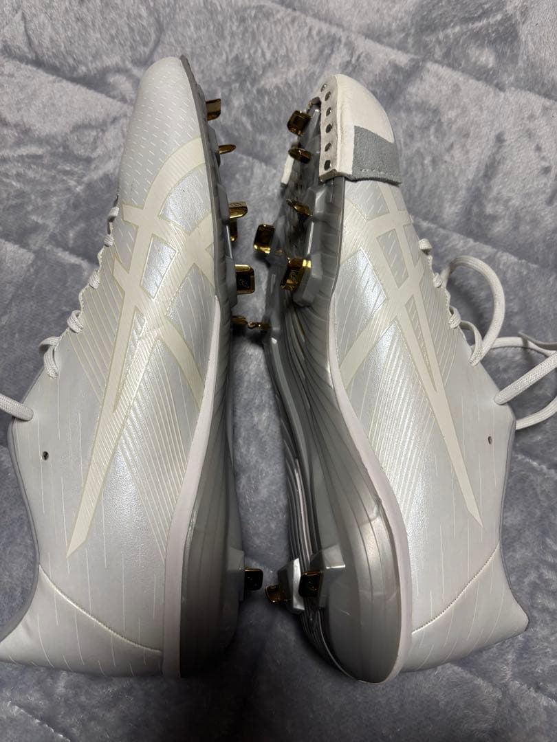 アシックス　P革付き野球スパイク　28.5