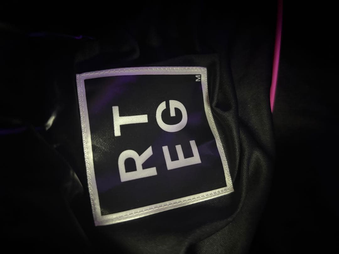 RTGE 黒 ダウンジャケット フード付き Mサイズ