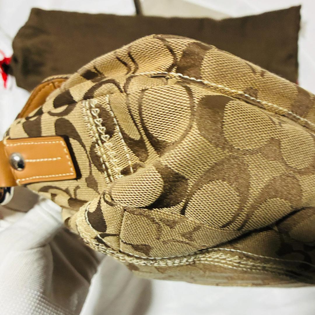 《美品》COACH ワンショルダーバッグ シグネチャー ソーホー ハンドバッグ