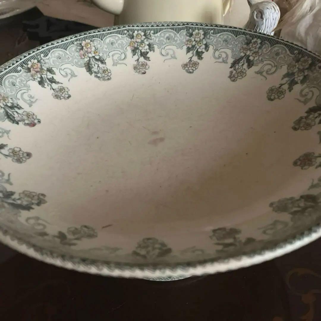 フランスアンティークケーキスタンド　エミール・ブルジョワ　コンポティエ