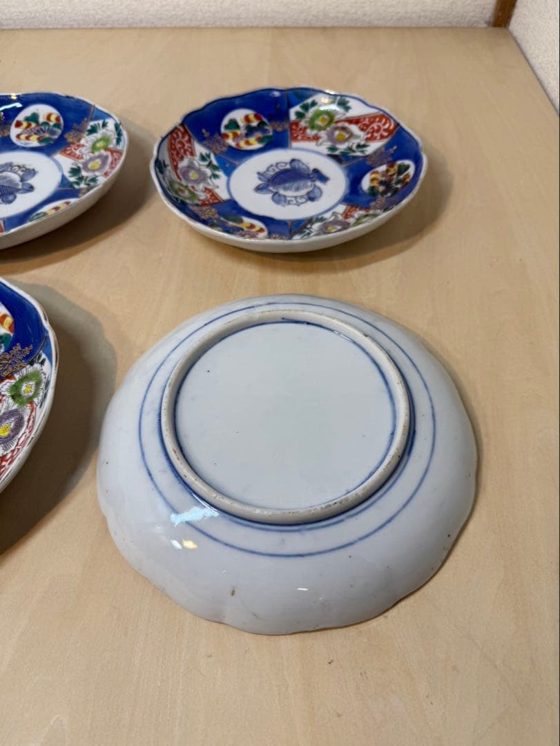 伊万里焼 皿 中皿 色絵付け