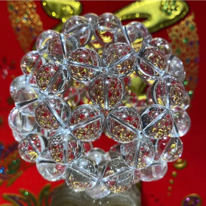 16mmA級品水晶フラーレン置物❣️ 宇宙エネルギー✨美しい　幸福呼ぶ奇石