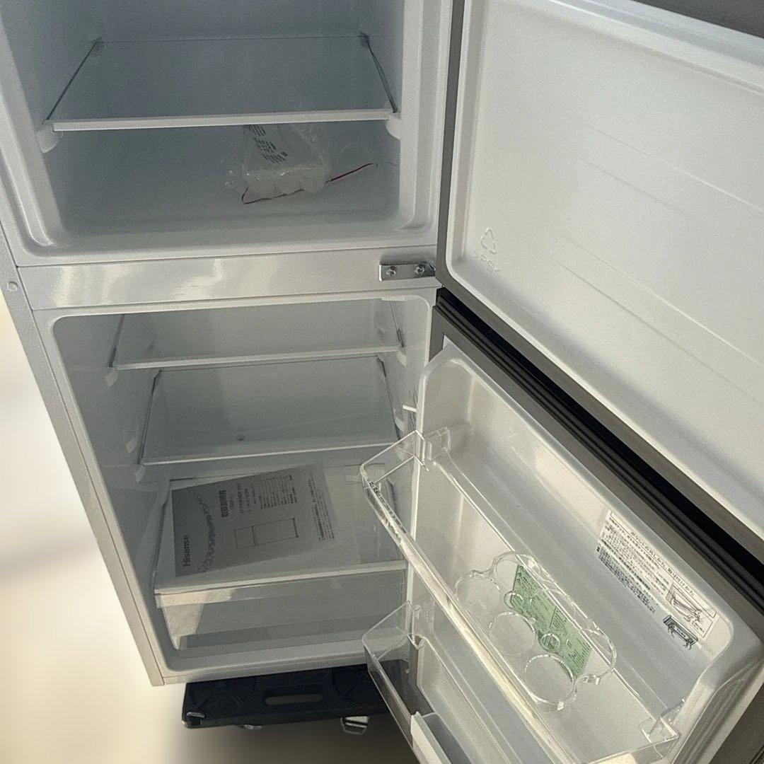名古屋近郊限定　2024年 ハイセンス 冷蔵庫　124L