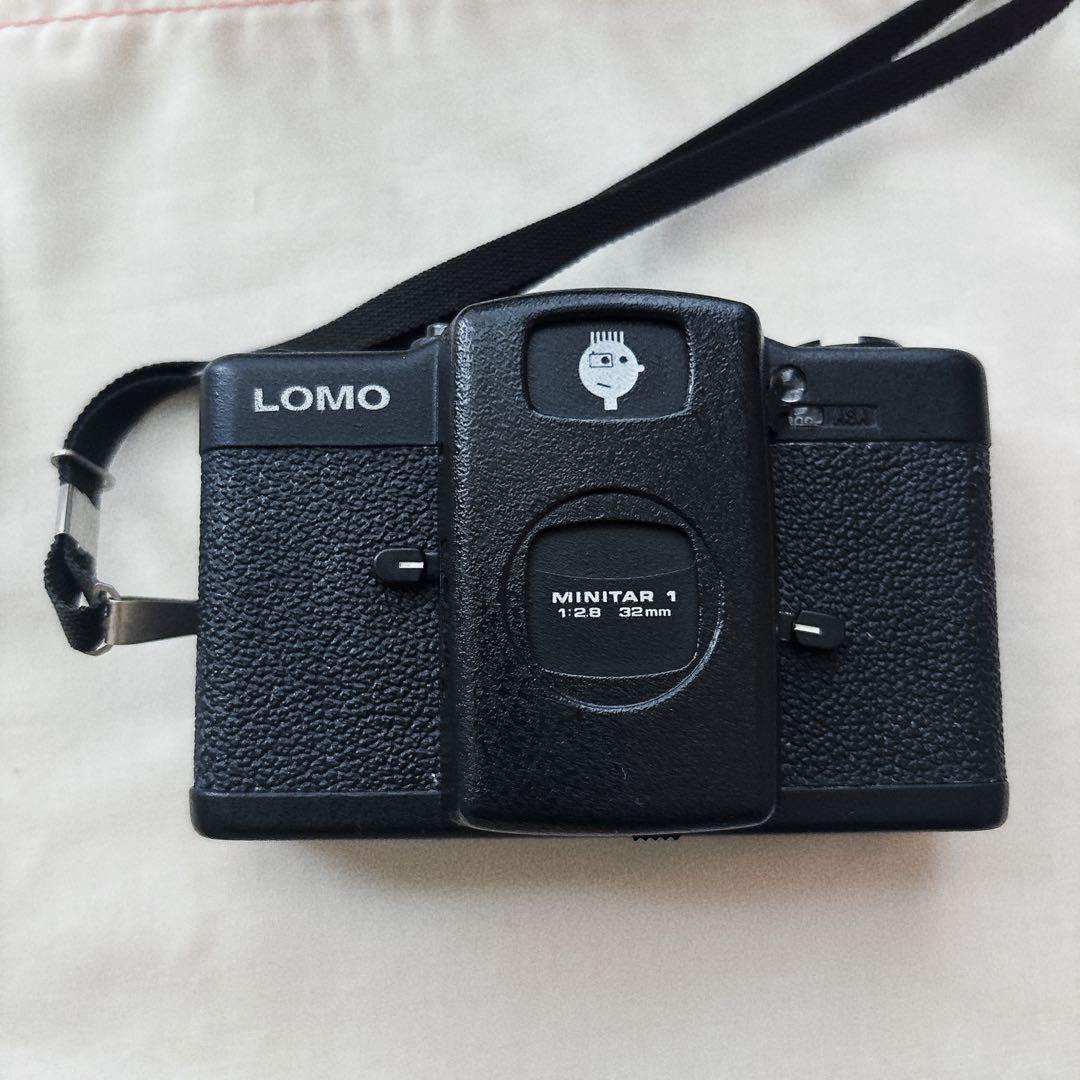 【セット】LOMO LC-Aフィルムカメラ＋フラッシュ説明書・冊子付き