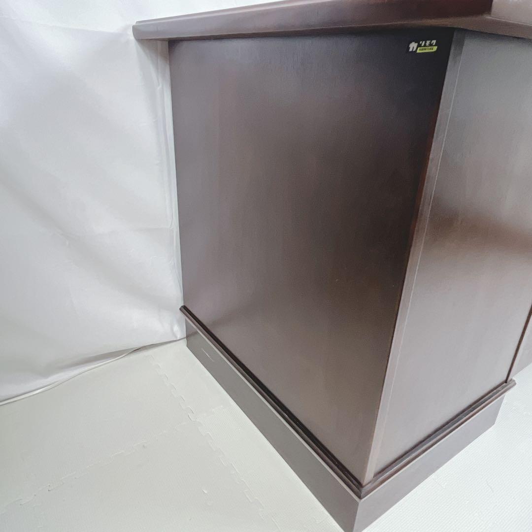 Karimoku カリモク 書斎机 デスク コロニアル ブラウン