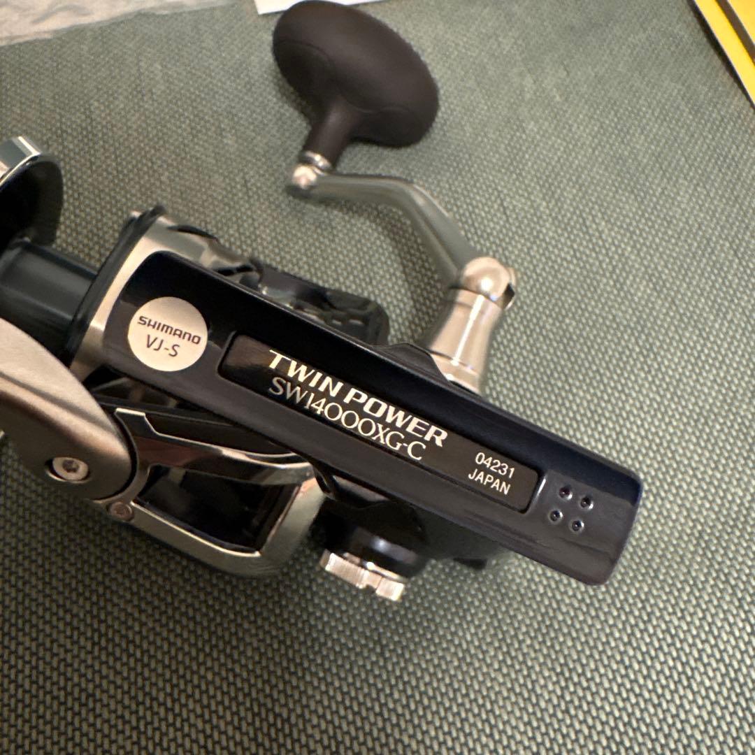 シマノ　21 ツインパワーSW14000XG スピニングリール