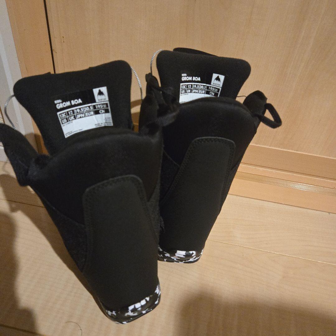 BURTON バートングロムボア19.5cm キッズ　スノーボードブーツ 子供用