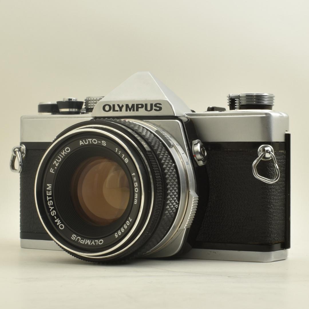 整備済 完動 OLYMPUS M-1 50mm F1.8 希少 露出計OK