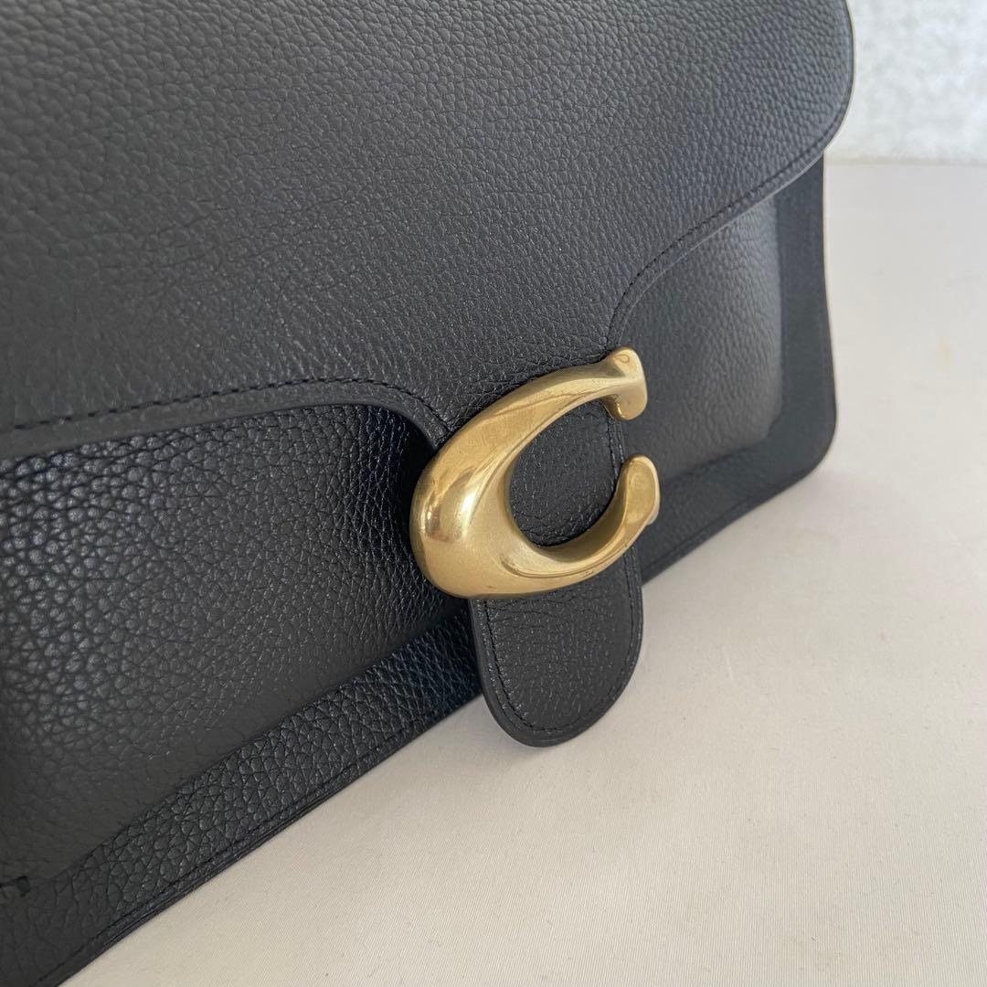 COACH コーチ タビー ショルダーバッグ 26 本革 2way ブラック