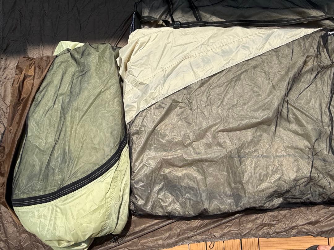 【お値下げ済み】 peak ランドロックアイボリー純正インナーマット付き