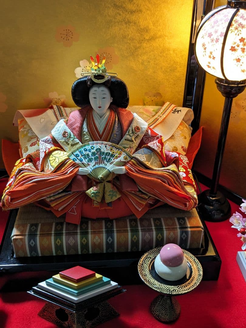 雛人形 有織 極上本仕立 京都白川流 峰 明作