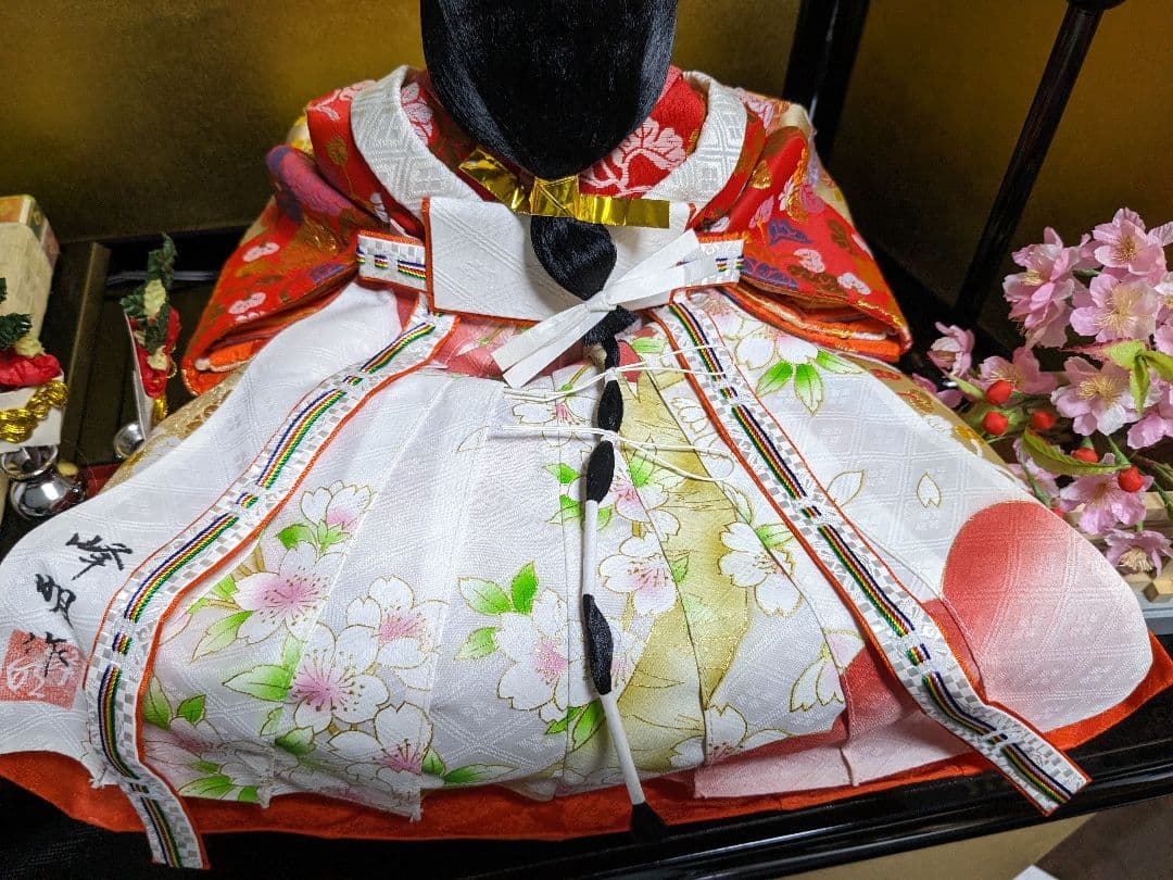 雛人形 有織 極上本仕立 京都白川流 峰 明作