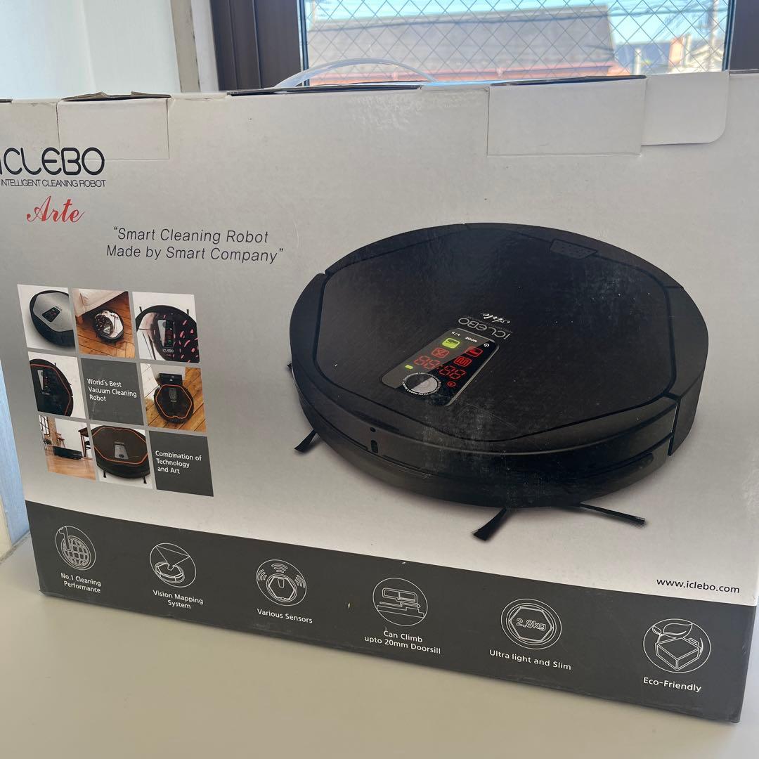 【未使用品】ロボット掃除機 iCLEBO インテリジェント掃除機 アイクレボ