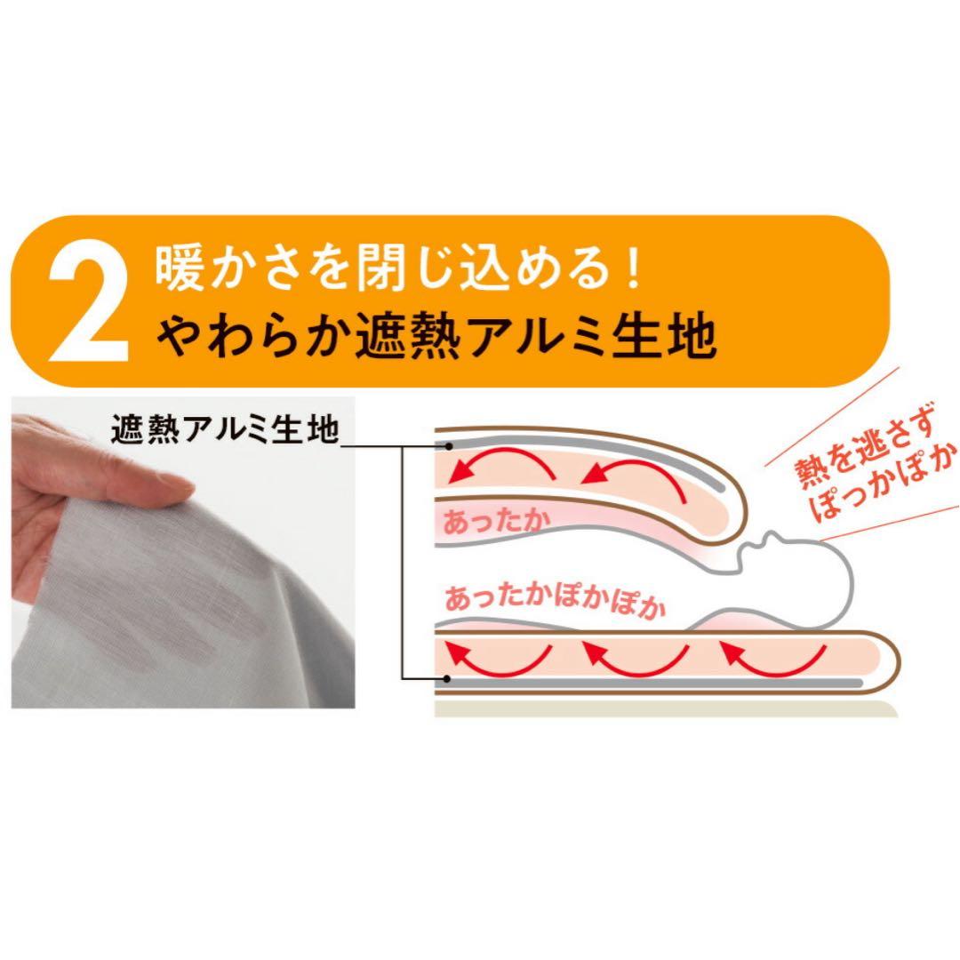 ディノス限定　ヒートループプレミアムプラス 中わた入り発熱毛布 セミダブル