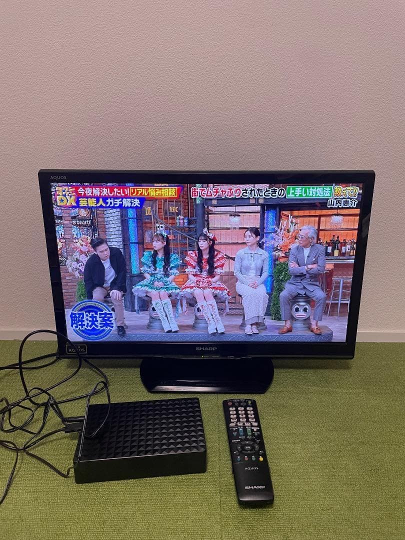 シャープ HDD 4TB付き 液晶テレビ 24V型 ハイビジョン