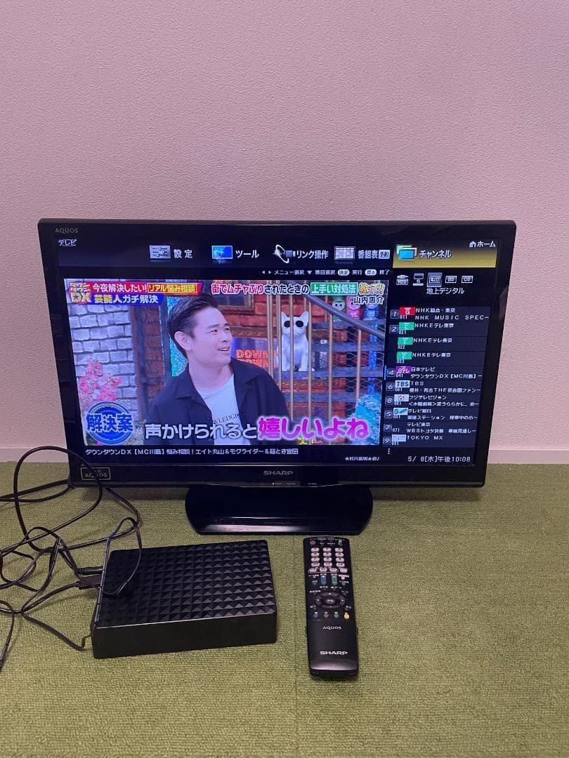 シャープ HDD 4TB付き 液晶テレビ 24V型 ハイビジョン