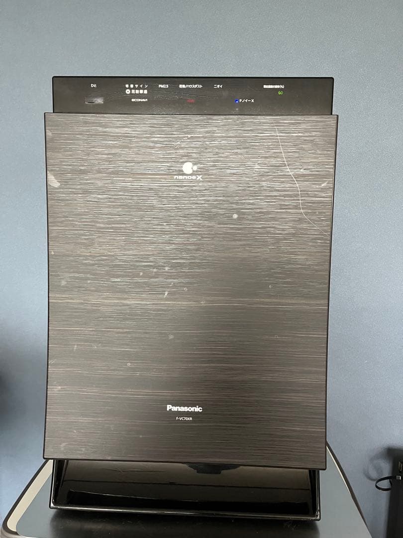Panasonic F-VX70XR 空気清浄機 木目調 2018製　動作確認済
