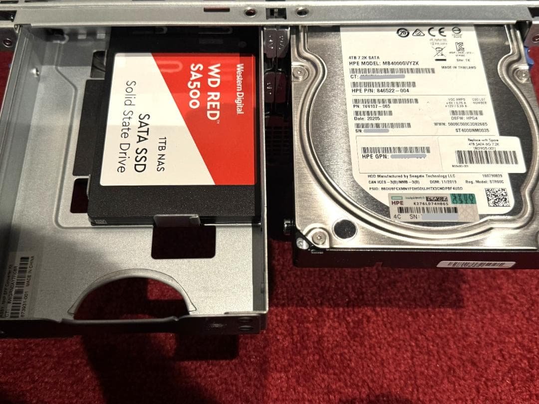 サーバー HPE ProLiant MicroServer Gen10 Plus