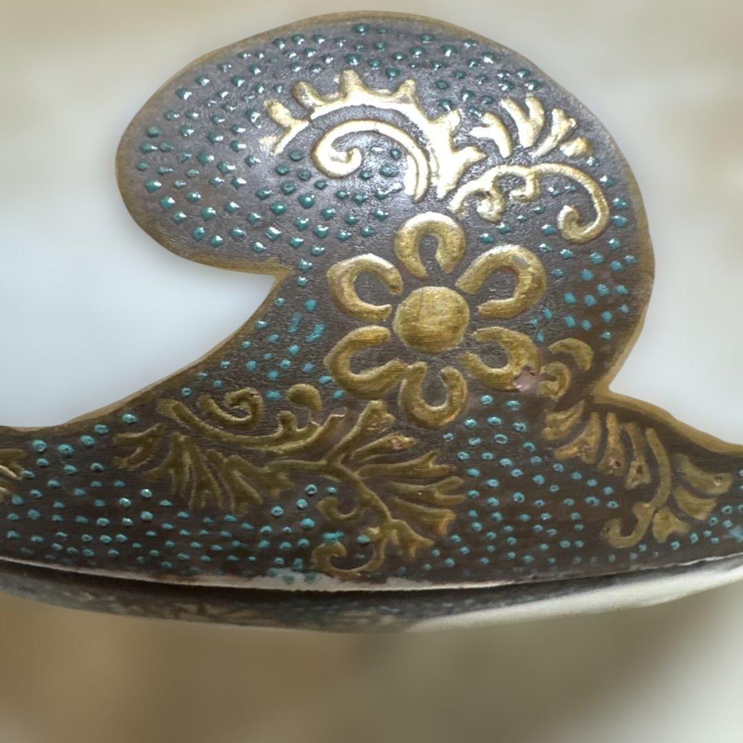 最終価格、アンティーク、自家保存　久谷　谷口骨董　蓋の裏に菖蒲の絵