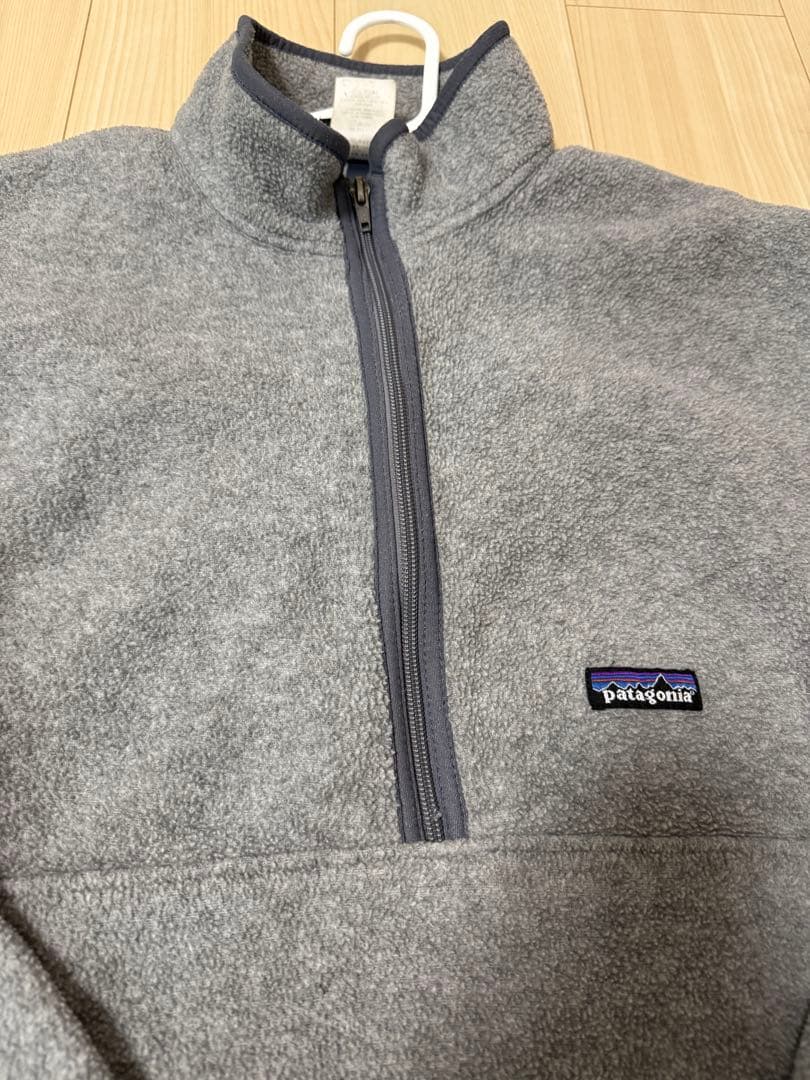 patagoniaパタゴニア　フリース　Lハーフジップ太アーム