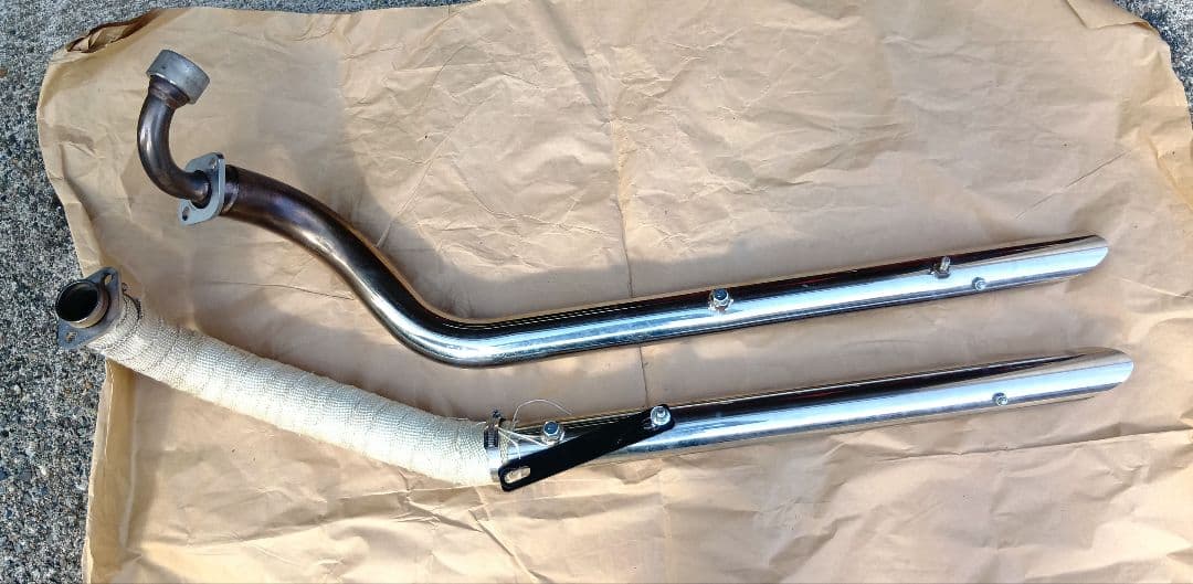 ヤマハ　ドラックスター400 クラシック インジェクション　マフラー　2010~