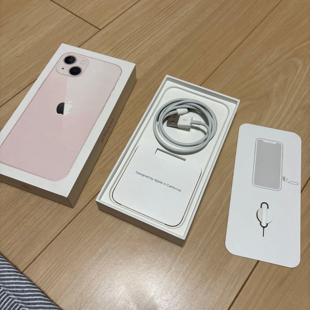 Apple iPhone 13 ピンク 本体　simフリー