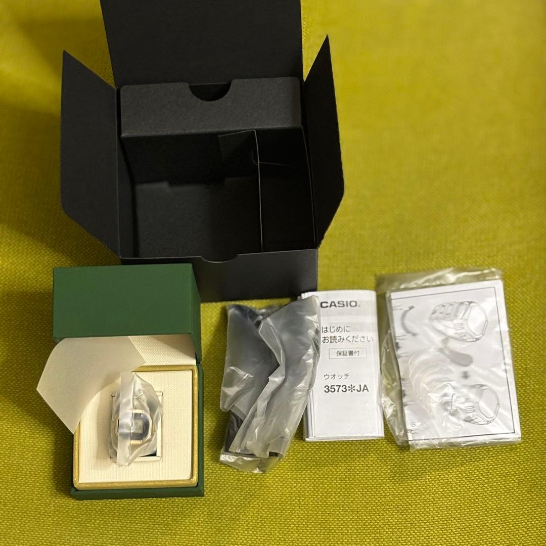 カシオ リングウォッチ ゴールド 国内正規品CRW-001G-9JR