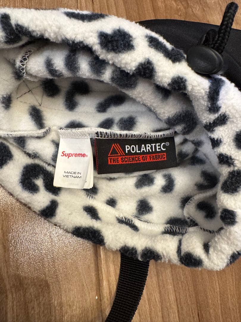 Supreme レオパード柄 ショルダーバッグ ポーラテック 美品