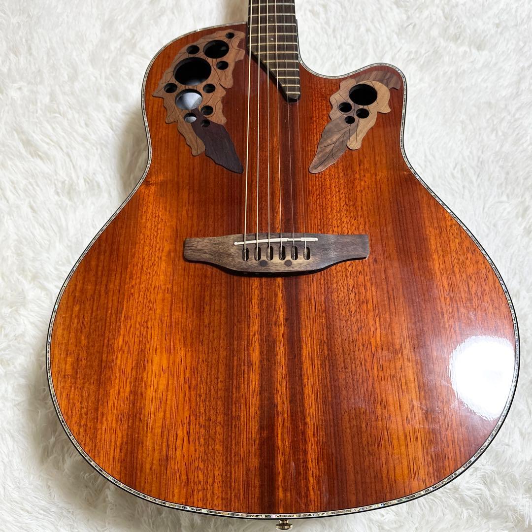Ovation Celebrity CE44P-PE エレアコ　ケース付き