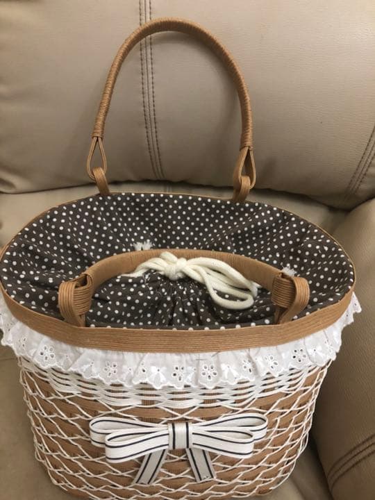 のンのンた〜ん様　オーダーカゴ完成品